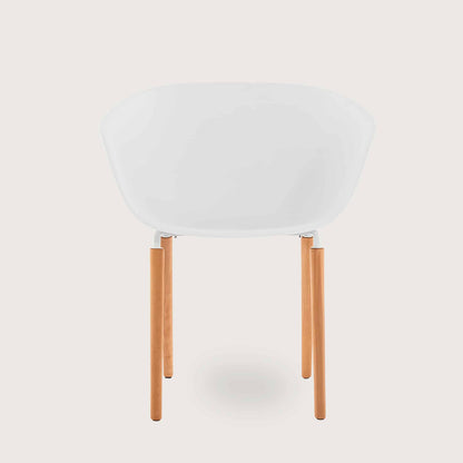 Casco Dining Arm Chair (Arctic White) - Discontinued     - Marcel Olsen