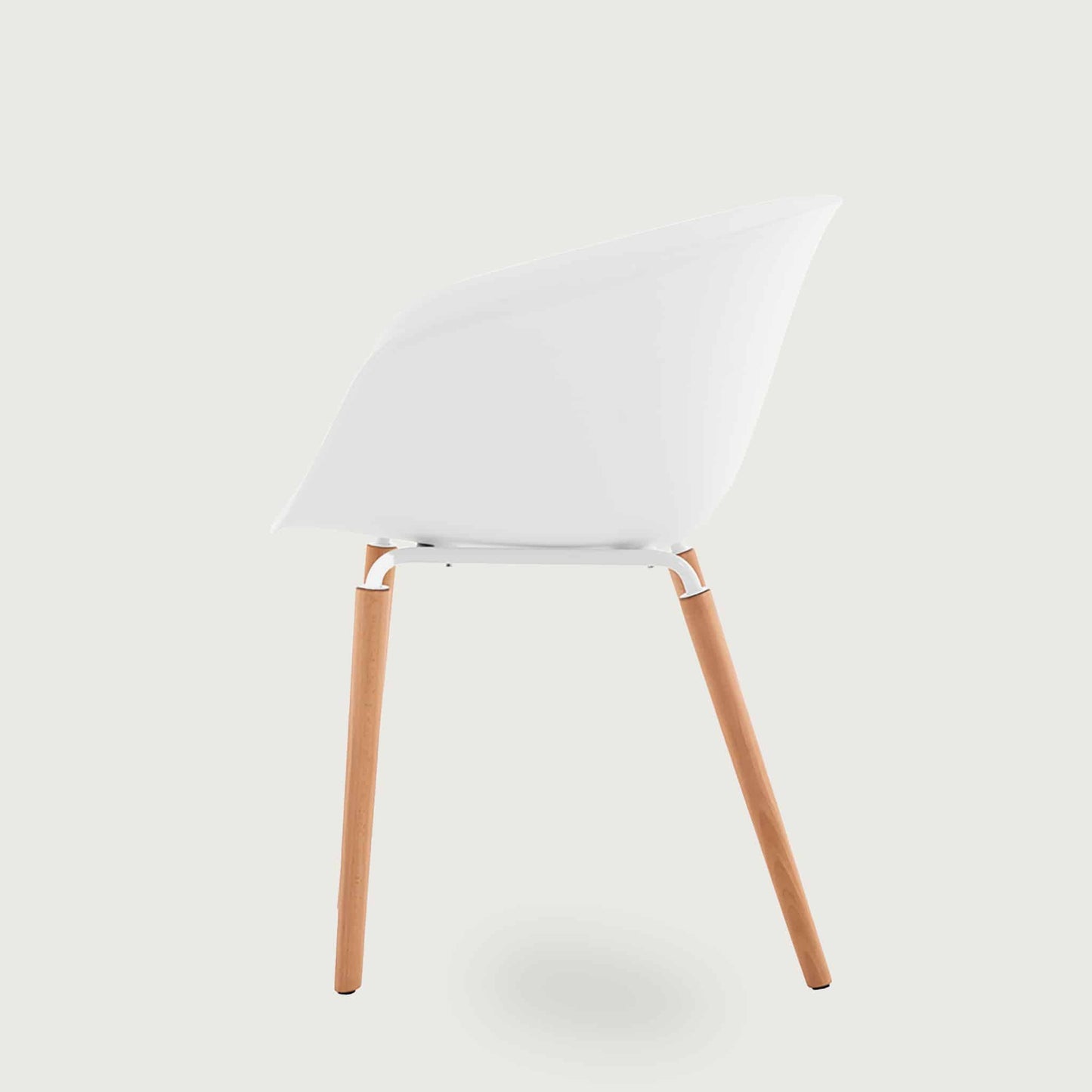 Casco Dining Arm Chair (Arctic White) - Discontinued     - Marcel Olsen