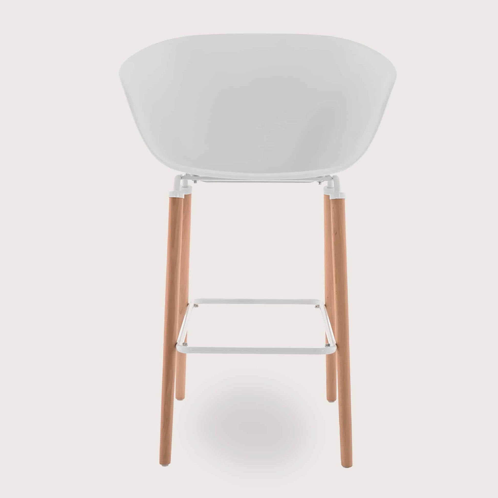 Casco Bar Stool Arm Chair (Arctic White) - Discontinued     - Marcel Olsen