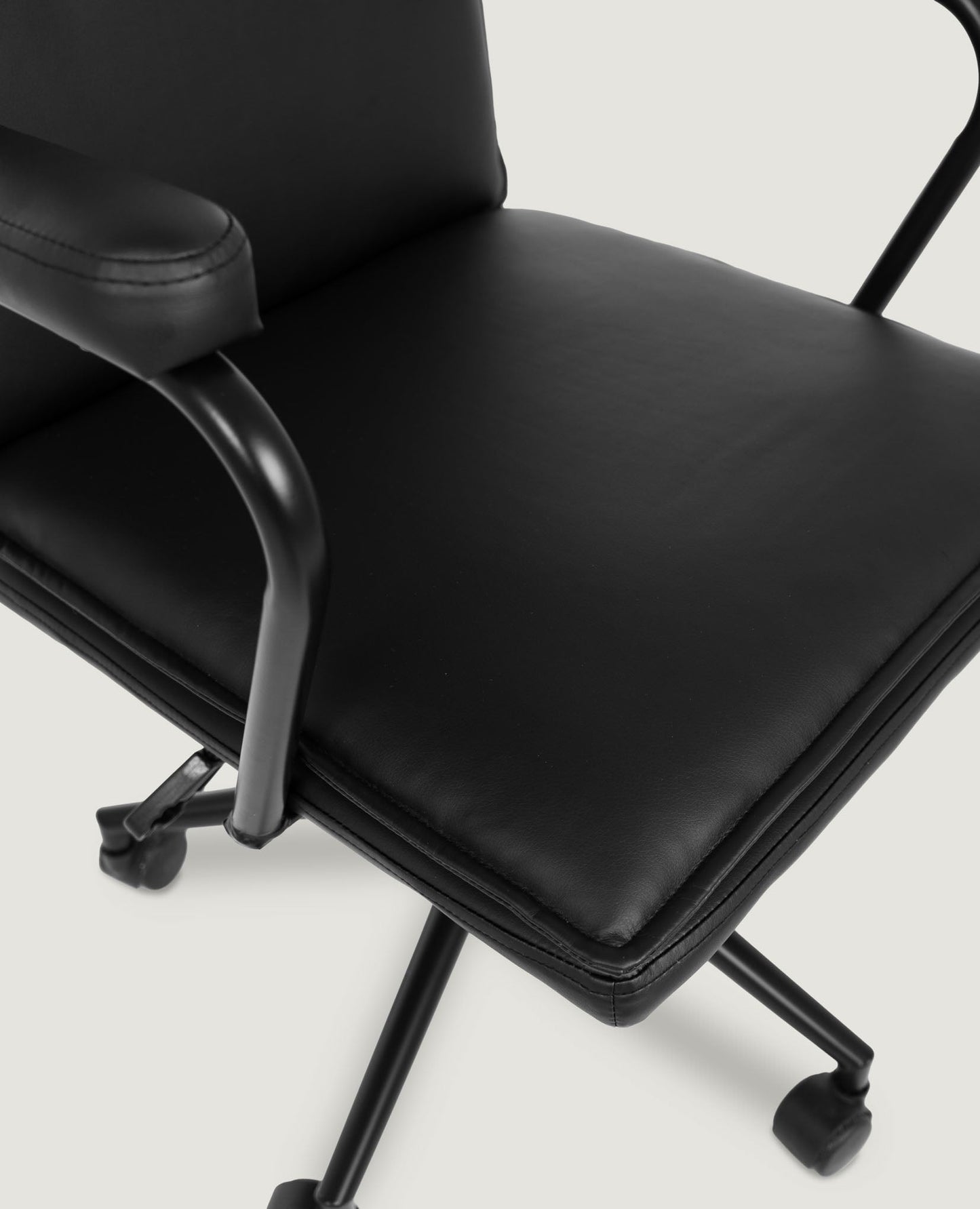 Executive Cushioned Office Chair (Black)     - Marcel Olsen