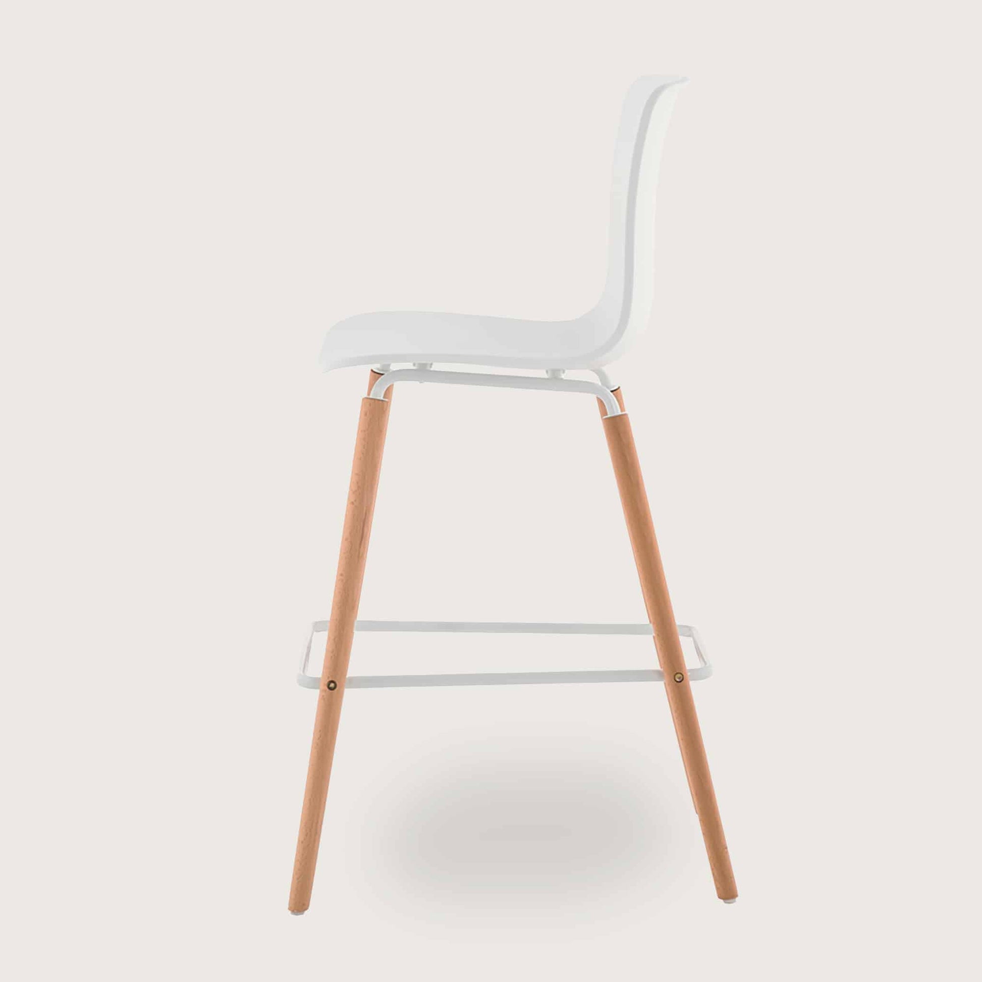 Casco Bar Stool (Arctic White) - Discontinued     - Marcel Olsen