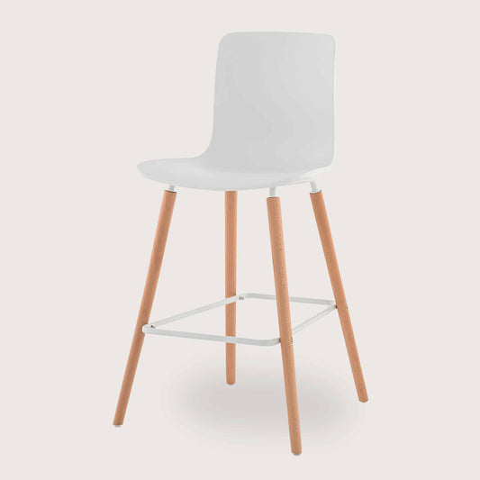 Casco Bar Stool (Arctic White) - Discontinued     - Marcel Olsen